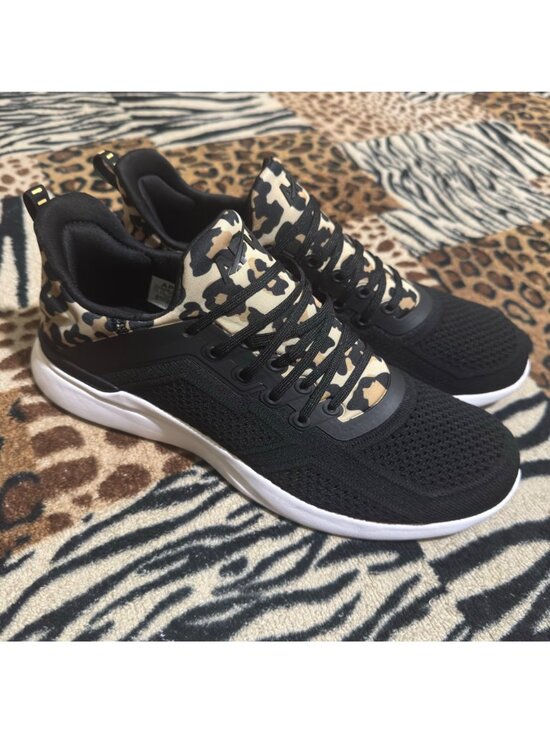 APL‎ Black Cheetah Print TechLoom tracer 10.5 Sneakers athletic propulsion labs main image 7